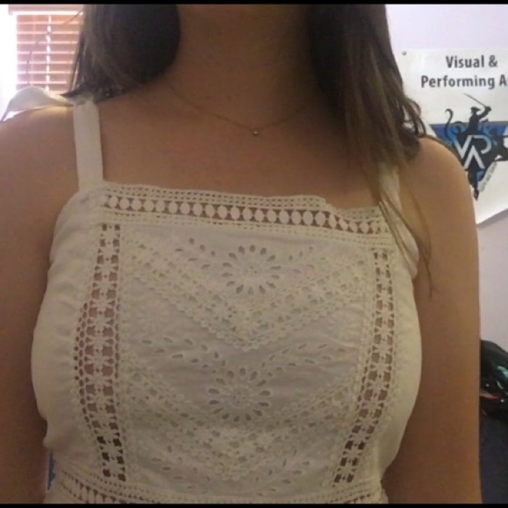 Brand new forever 21 white summer dress